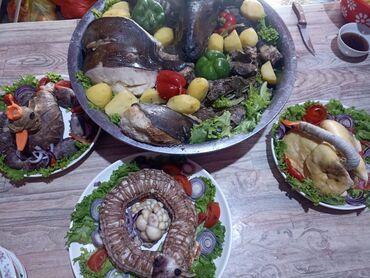 Готовые блюда, кулинария: Козу гриль "Жаа Бойрок" жазап бергенге заказ алам. Куда — 6