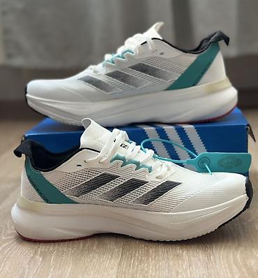 boston: Мужские кроссовки, 41.5, Adidas, Новый, цвет - Белый, Платная доставка, Самовывоз — 1