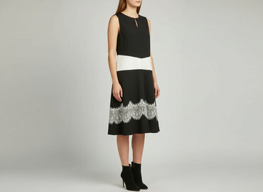 garsonki damskie z sukienką: Sukienka damska, rozmiar S