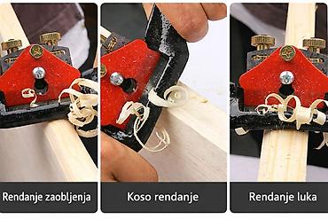 Ostali ručni alati: Novo rende sa dve drške. Širina sečiva 44 mm — 7