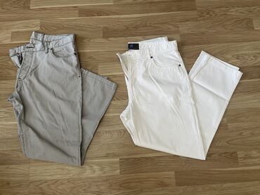 Yarım klassik Şalvar, Zara, M (EU 38), rəng - Ağ