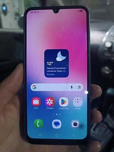 Samsung Galaxy A24 4G, Б/у, 128 ГБ, цвет - Черный, 2 SIM