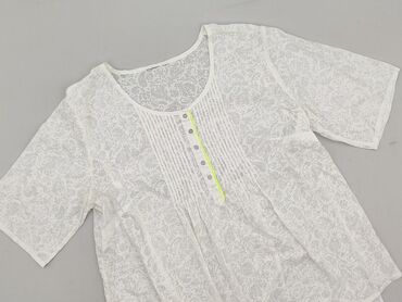 obcisła bluzki w paski: Women's blouse, size L (EU 40)