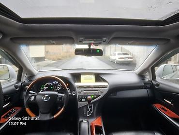 Lexus: Lexus RX: 2010 г., 3.5 л, Автомат, Гибрид, Кроссовер — 7