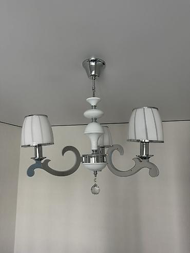 smart light: Потолочная люстра с декоративными плафонами и LED-элементами - — 4