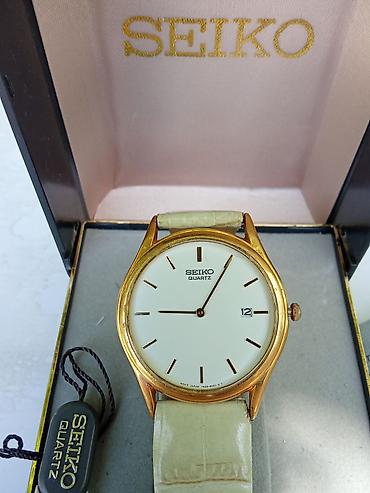 секундамер часы: SEIKO Quartz — классические кварцевые часы в фирменной коробке — 1