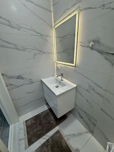Квартиры: 3 комнаты, 100 м², Асанбай мкр Элитка, 7 этаж, Свежий ремонт — 10