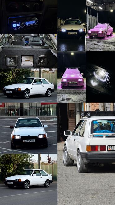 авди 80: Ford Escort: 1989 г., 1.3 л, Механика, Бензин, Купе