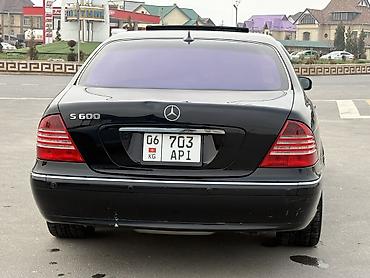 Mercedes-Benz: Mercedes-Benz S-Class: 2001 г., 5 л, Автомат, Бензин — 7