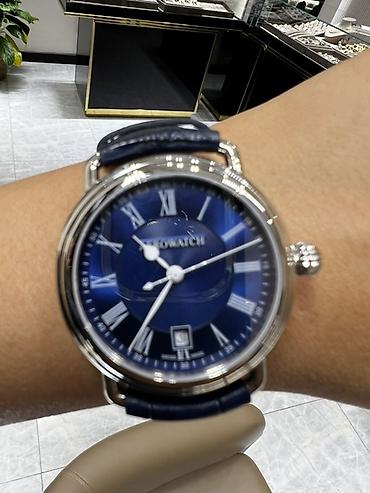casio original: Наручные часы Aerowatch, классическая коллекция. - Круглый стальной — 2