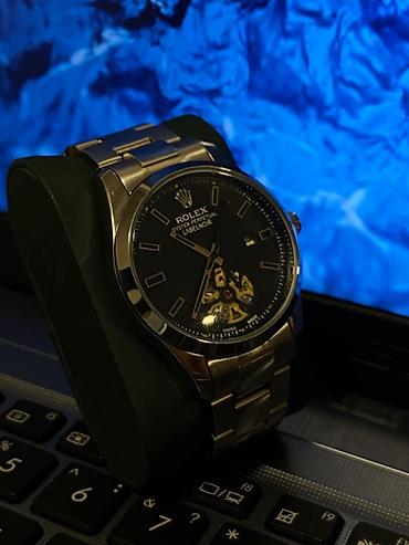 bakida saat: Yeni, Qol saatı, Rolex, rəng - Gümüşü — 1