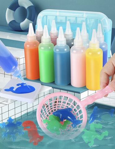 Рюкзаки: Джейм микс волшебный гель, жидкость 3Dцветный хроматиновый клей