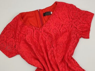 elegancka czerwona sukienki: Exclusive, Women`s dress, size L