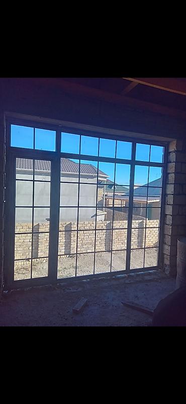 Plastik pəncərələr: Yeni Təkqat şüşə paketi Plastik pəncərə, Еni: 1 sm, Uzunluğu: 2 sm, Pulsuz quraşdırma — 19