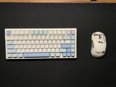 logitech superlight: Клавиатура, Ajazz, Механическая, Bluetooth, Проводное подключение, Размер: 75%