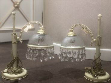 lustr modelleri: Çılçıraq, 3 lampa, Xrustal