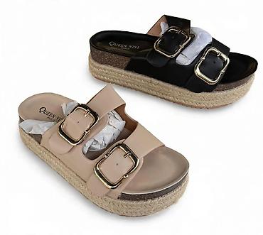 airstep 39: Ženske platforme Queen Vivi Paris – espadrile papuče - Model — 1