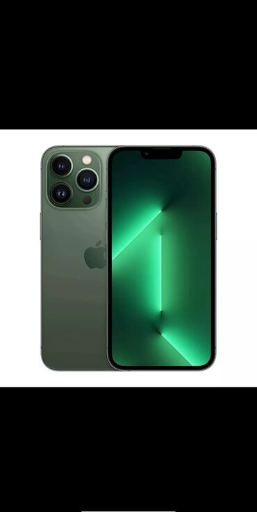 Apple iPhone: IPhone 13 Pro, Б/у, 128 ГБ, Alpine Green, Чехол, Кабель, 86 %