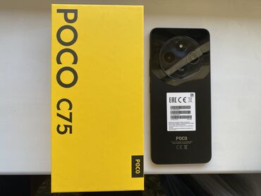 антенна маткасымов цена: Poco C75, Б/у, 128 ГБ, цвет - Черный, 1 SIM, 2 SIM, eSIM