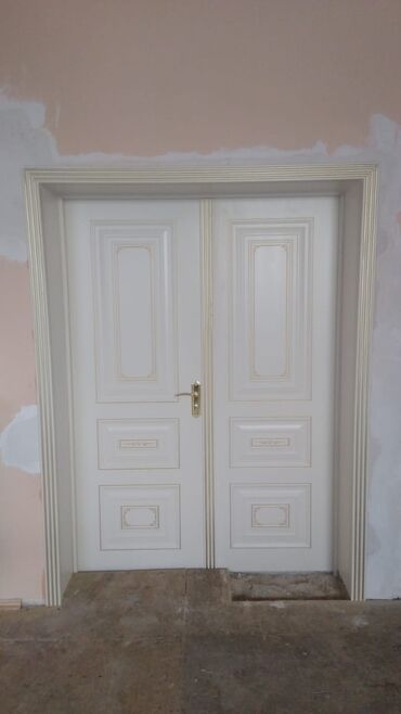 Otaq qapıları: Yeni Otaq qapısı Zamok və çərçivə ilə, Zəmanətli, Pulsuz quraşdırma, Pulsuz çatdırılma, Ödənişli çatdırılma, Rayonlara çatdırılma — 17