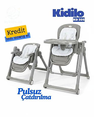 Yemək masaları, oturacaqları: 👶 Kidilo KD305 Uşaq Yemək Stulu ✨ Körpənizin rahat və təhlükəsiz — 1