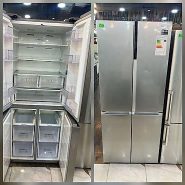 Dörd qapılı, inox rəngli Side-by-Side tipli soyuducu-dondurucu. Əsas lalafo.az -da Dörd qapılı, inox rəngli Side-by-Side tipli soyuducu-dondurucu. Əsas