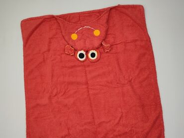 Ręczniki: Ręcznik 76 x 66, kolor - Czerwony, stan - Dobry