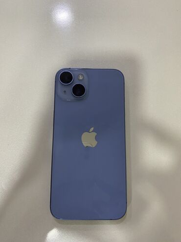 Apple iPhone: IPhone 14, 128 GB, Blue Titanium, Barmaq izi, Face ID, Hissə-hissə ödəniş