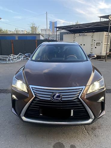 Lexus: Lexus RX: 2017 г., 3.5 л, Вариатор, Гибрид, Кроссовер — 2