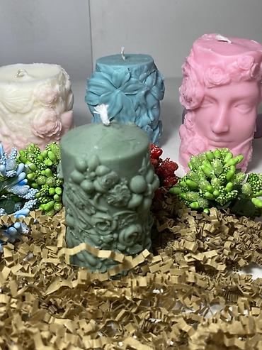 Свечи: СВЕЧИ Красивые декоративные свечи ✨ Ручная работа 🌸 Подходят для — 1