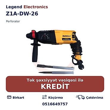 kreditle drel: Elan başlığı: Perforator Z1A-DW-26 Perforator Z1A-DW-26 – beton, daş — 1