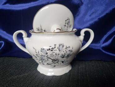 Ostali antikviteti: Secernica nova Bohemija porcelan Gebruder Benedikt 1950g+. Veca — 2