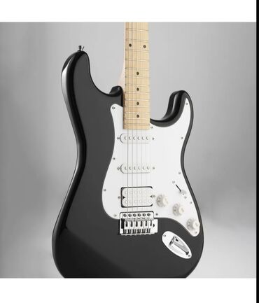 частные уроки гитары: Stratocaster новый + комбик 15 Вт + чехол + шнур + ремень + медиатор