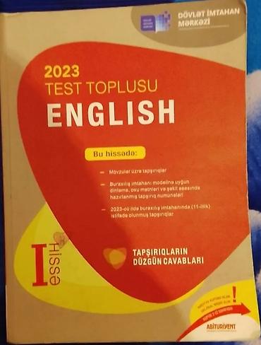Testlər: İngilis dili Testlər 11-ci sinif, DİM, 1-ci hissə, 2023 il — 1