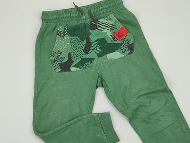 spodnie z wiązaniem w pasie: Sweatpants, Little kids, 5-6 years, 110/116, condition - Good