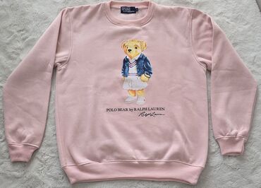 Dukserice: Ralph Lauren, S (EU 36), Sa ilustracijom, Jednobojni — 6