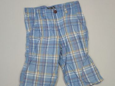 spodenki w kratę dla dziewczynki: 3/4 Children's pants 12 years, Cotton, condition - Good