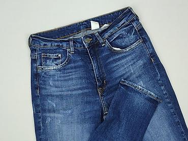wide jeans: H&M, Jeansy damskie, rozmiar S — 1