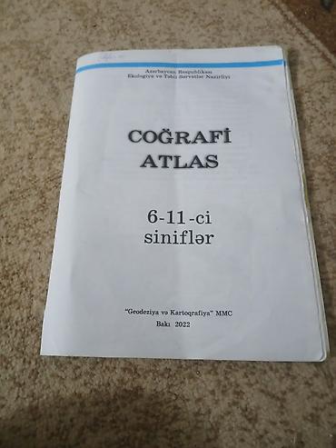 Məhsul: Coğrafi Atlas – 6–11-ci siniflər üçün Təsvir: - Nəşr lalafo.az -da Məhsul: Coğrafi Atlas – 6–11-ci siniflər üçün Təsvir: - Nəşr