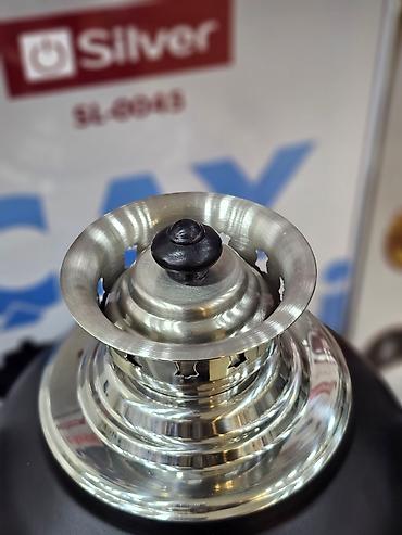 semaver: Elektrikli samovar silver model: sl-0045 elektri̇k semaver 4l — 6
