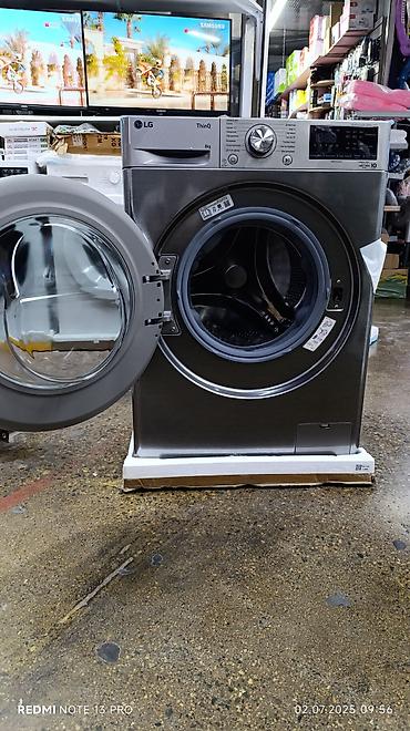 Automatic washing machines: Срочно акция!!!!!!!!!! Стиральная машина LG F2V5PS2S 8кг Высота 85см — 10