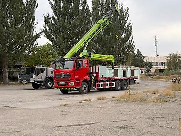 Автоуслуги: Услуги:манипулятор (кран-борт) на шасси тяжелого грузовика с длинной — 1