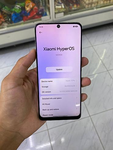 note 3: Xiaomi, 13 Pro, Б/у, 256 ГБ, цвет - Белый, 1 SIM — 2