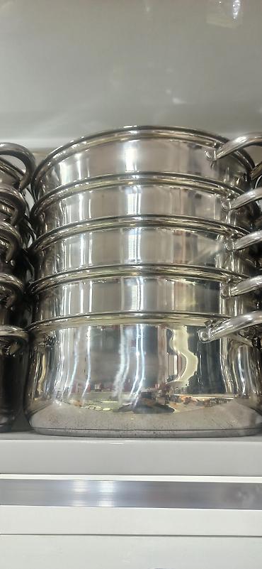 Пароварки: Кастрюли/тазы для варки на пару (мантоварки, пароварки многоярусные) — 12