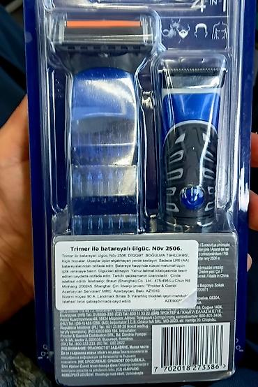 Gillette Styler 4‑in‑1 – çoxfunksiyalı trimmer və ülgüc dəsti 62