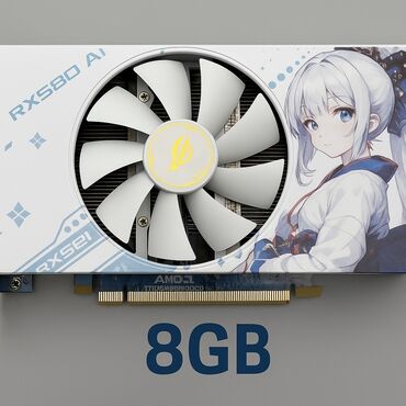 руль на компьютер: Видеокарта, AMD, Radeon RX, 8 ГБ, Для ПК