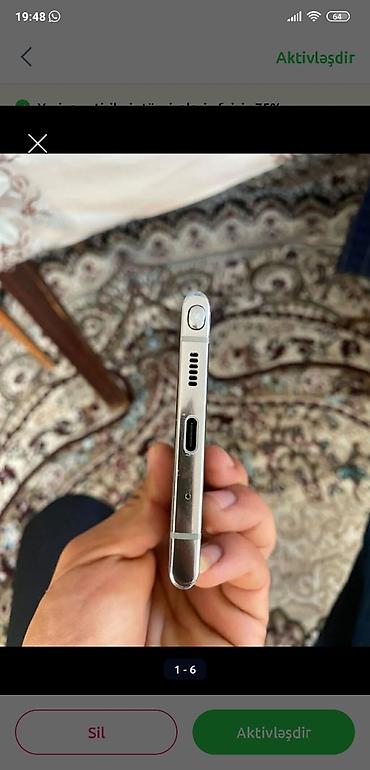 samsung tablet a 6: Samsung Note 10, 256 GB, rəng - Qara, Barmaq izi — 3