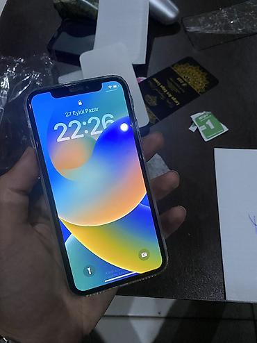 IPhone X, 64 GB, Qara, Face ID