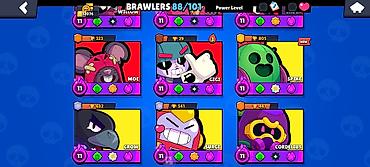 brawl stars 2: Brawl Stars hesabı ən yüksək 5764; mövsüm xəritəsi Legendary — 10