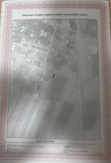 Torpaq sahələrinin satışı: 8 sot, Tikinti, Maklerlər narahat etməsin, Kupça (Çıxarış) — 9